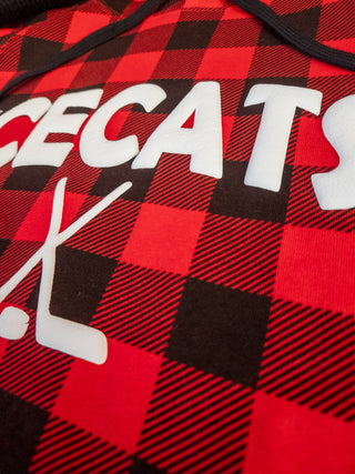 IceCats Buffalo Plaid Hoodie