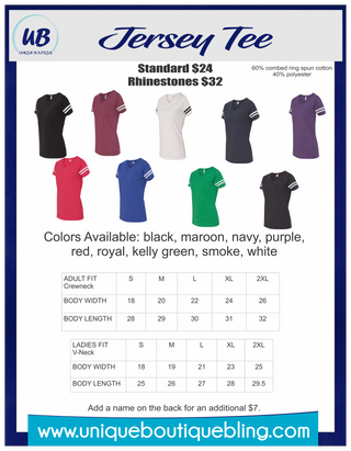 Greyhounds Jersey Tee