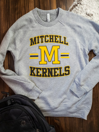 Mitchell Kernels Distressed Crewneck Sweatshirt