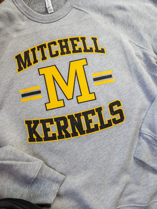 Mitchell Kernels Distressed Crewneck Sweatshirt