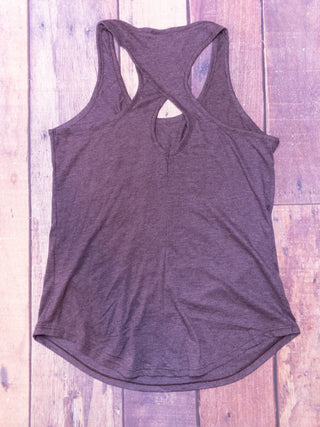 Luxe Keyhole Racerback Tank