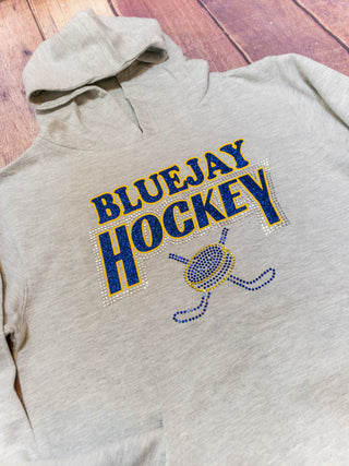 Bluejay Hockey Classic Rhinestone Hoodie