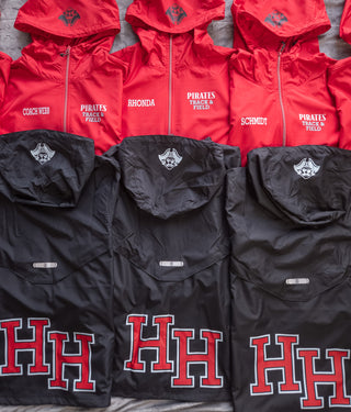Pirates Track & Field Red Lightweight Jacket