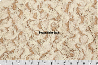 Alpine Brown / Taupe Double Sided Minky Blanket - Ready To Ship