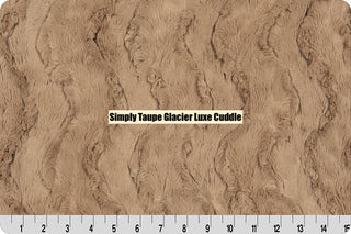 Alpine Brown / Taupe Double Sided Minky Blanket - Ready To Ship