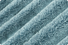 Blue Lagoon Arctic Fox Blanket w/Teal Blue Hide Minky *Choose Baby to XL Long  *Pillow Covers