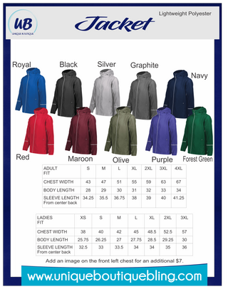 CG Baseball Red Lightweight Jacket