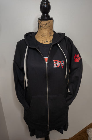 BV Lynx Double Lace Full Zip Sweatshirt