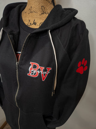 BV Lynx Double Lace Full Zip Sweatshirt