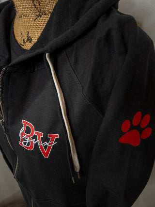 BV Lynx Double Lace Full Zip Sweatshirt