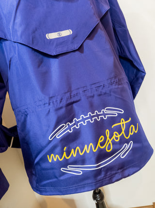 Minnesota Football Purple Lightweight Jacket
