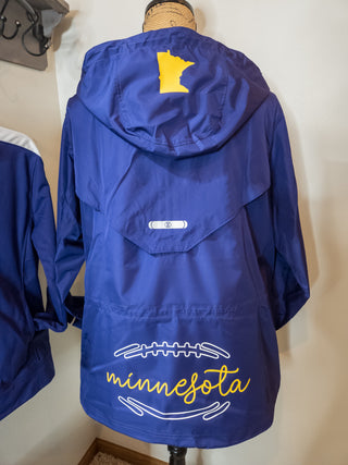 Minnesota Football Purple Lightweight Jacket