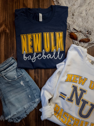 New Ulm Baseball Navy Tee