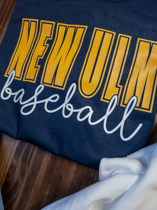 New Ulm Baseball Navy Tee