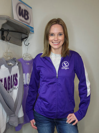New Ulm Dance Rhinestone Full Zip Jacket