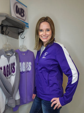 New Ulm Dance Rhinestone Full Zip Jacket