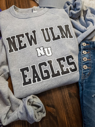 New Ulm Eagles Athletic Gray Crewneck Sweatshirt