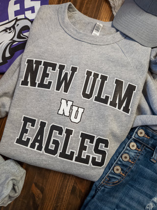 New Ulm Eagles Athletic Gray Crewneck Sweatshirt