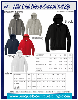AE Dragons Graphite Nike Zip Up