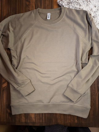French Terry Lightweight Crewneck Sweatshirt