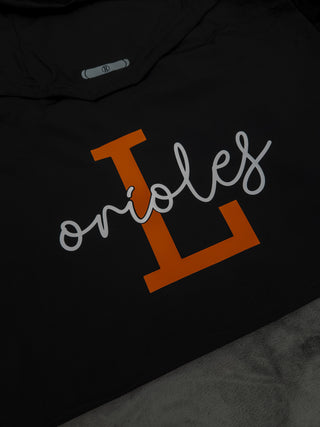 XL Orioles L Black Lightweight Jacket