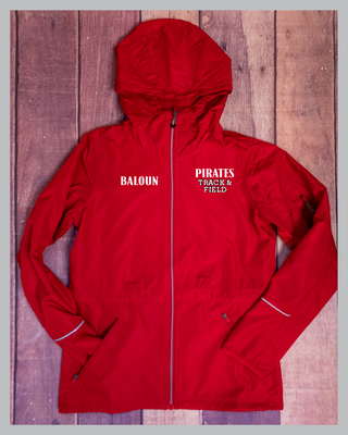 Pirates Track & Field Red Lightweight Jacket