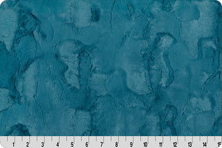 Blue Lagoon Arctic Fox Blanket w/Teal Blue Hide Minky *Choose Baby to XL Long  *Pillow Covers