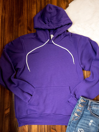 Sponge Fleece Hooded Sweatshirt