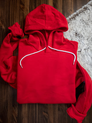 Sponge Fleece Hooded Sweatshirt