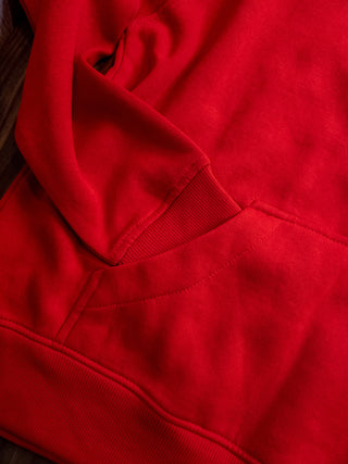 E Dutchmen Red Half Zip Pullover - Ladies Fit