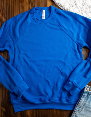 Sponge Fleece Raglan Crewneck Sweatshirt