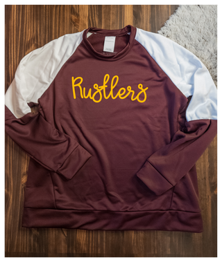 Rustlers Maroon Momentum Crewneck