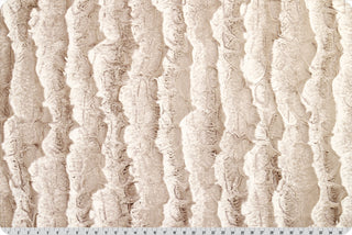 Neutral Brown & White Tones Summit & Glacier Minky Blanket - Choose Baby-Adult Size