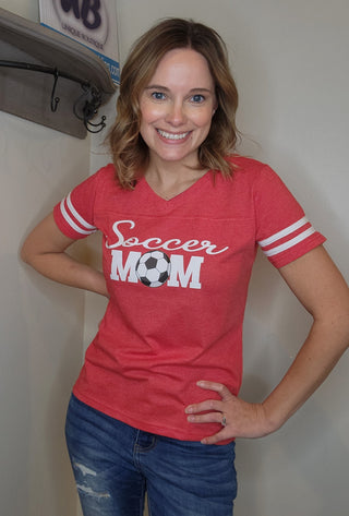 Soocer Mom Jersey Tee