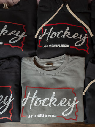 South Dakota Hockey Dyed Fleece Sweatshirt - More Options