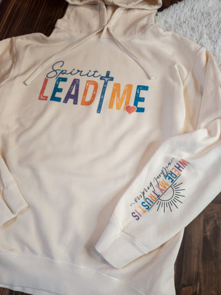 Spirit Lead Me Dyed Fleece Hoodie