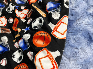 Sports Minky Blankets * Ready To Ship