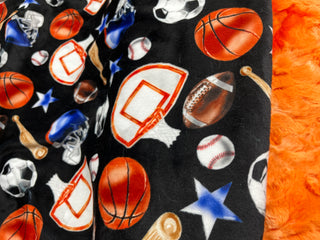 Sports Minky Blankets * Ready To Ship