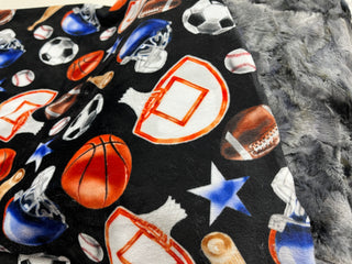 Sports Minky Blankets * Ready To Ship