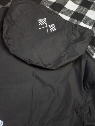 Personalized Your Team Racing Black Lightweight Jacket