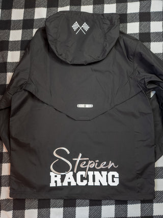 Personalized Your Team Racing Black Lightweight Jacket