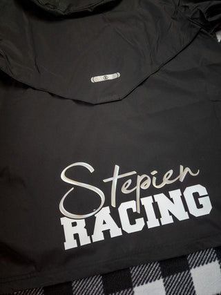 Personalized Your Team Racing Black Lightweight Jacket