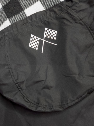 Personalized Your Team Racing Black Lightweight Jacket
