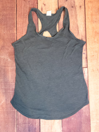 Luxe Keyhole Racerback Tank