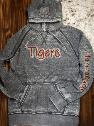 Tigers Harrisburg Rhinestone Fleece Hoodie