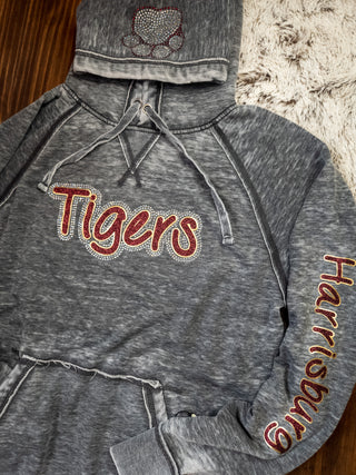 Tigers Harrisburg Rhinestone Fleece Hoodie