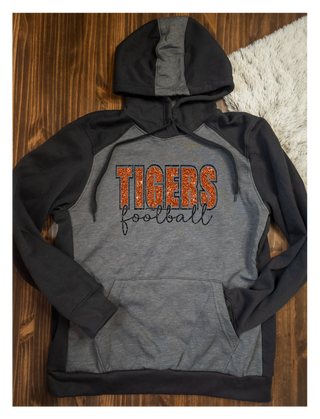 Tigers Football Spirit Hoodie