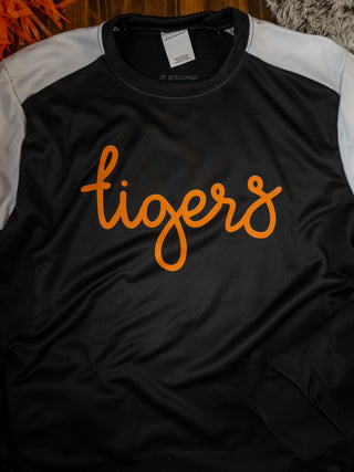 Tigers Black Momentum Crewneck