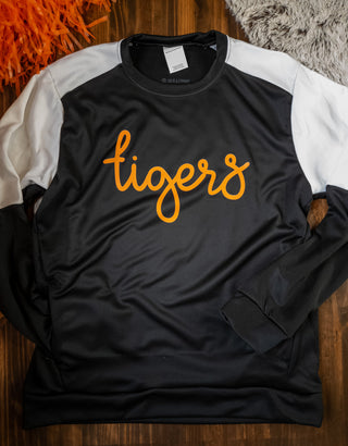 Tigers Black Momentum Crewneck
