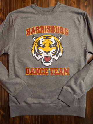 Harrisburg Dance Team Gray Crewneck Sweatshirt